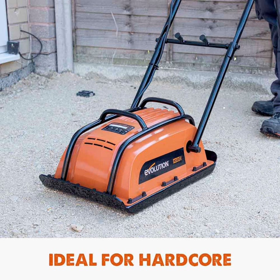image 1 of Evolution Hulk Electro H320-E 130W Electric Compactor 015-0008 240v