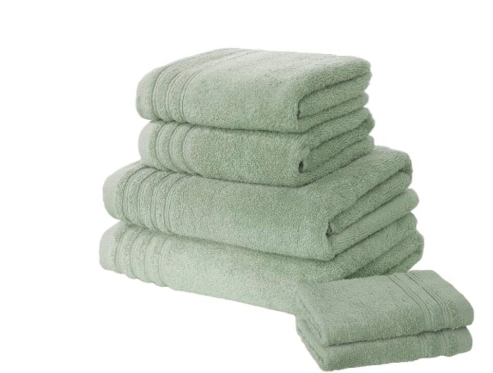 image 1 of So Soft Pure Cotton Face Towels Super Soft and Absorbant | Green | Face cloth | 1