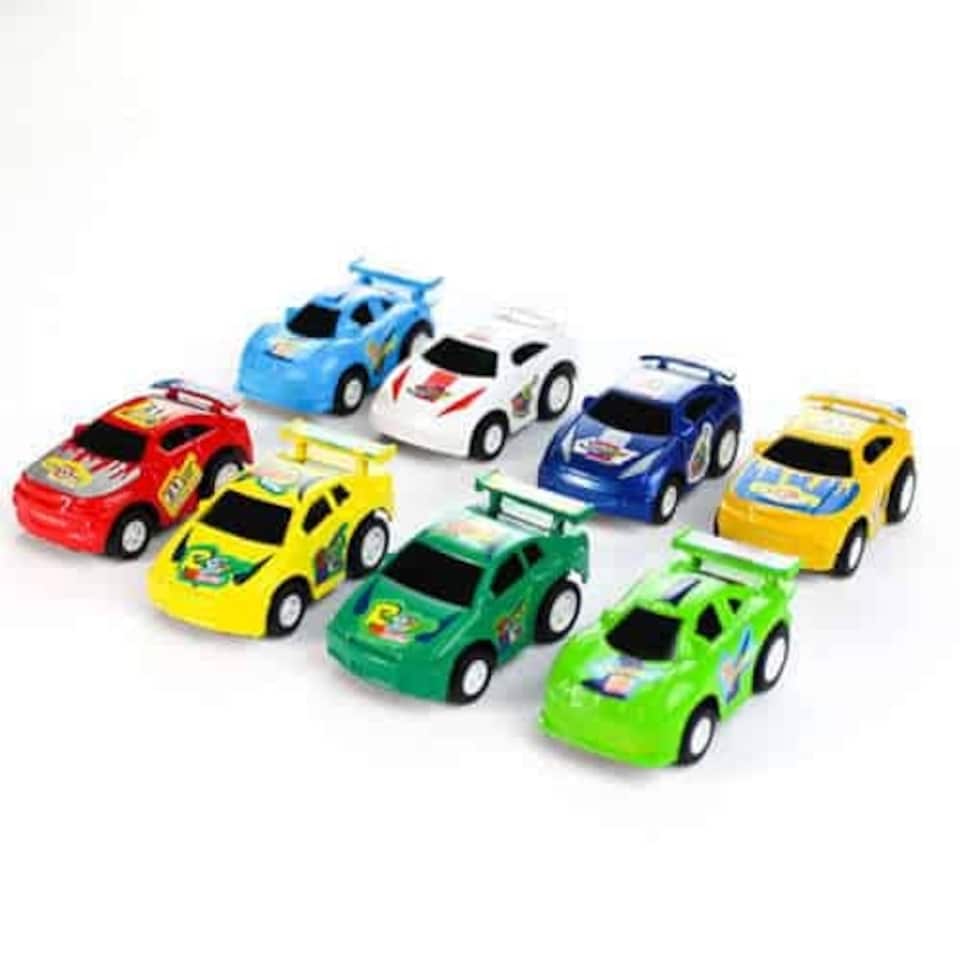 Assorted Pull Back And Go Racing Car 6cm