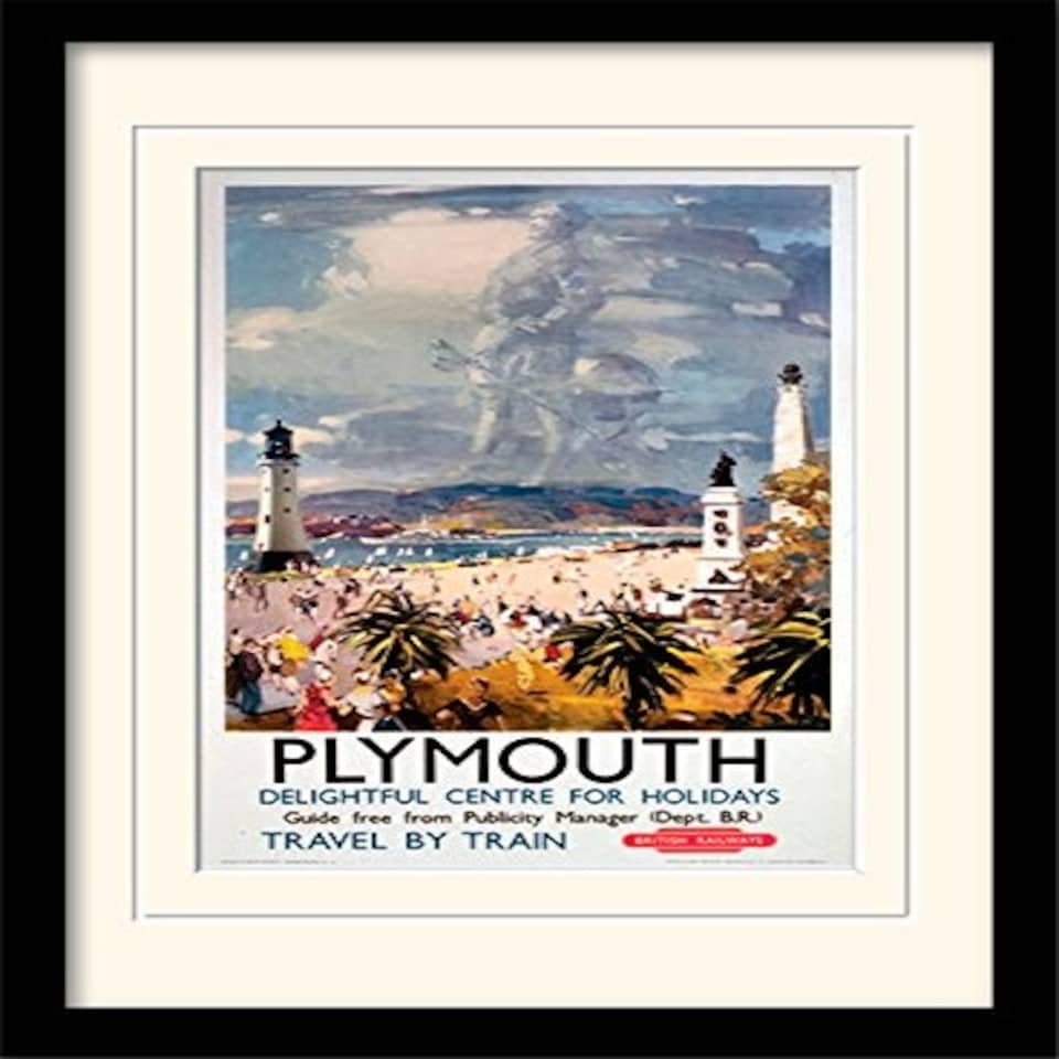 PLYMOUTH (1)-PLASTIC GLASS - AG MEMORABILIA  RANGE - MP10204P