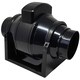 image 2 of Manrose MF100T  In-Line Mixed Flow Extractor Fan 100mm 4 inch (Timer Model)