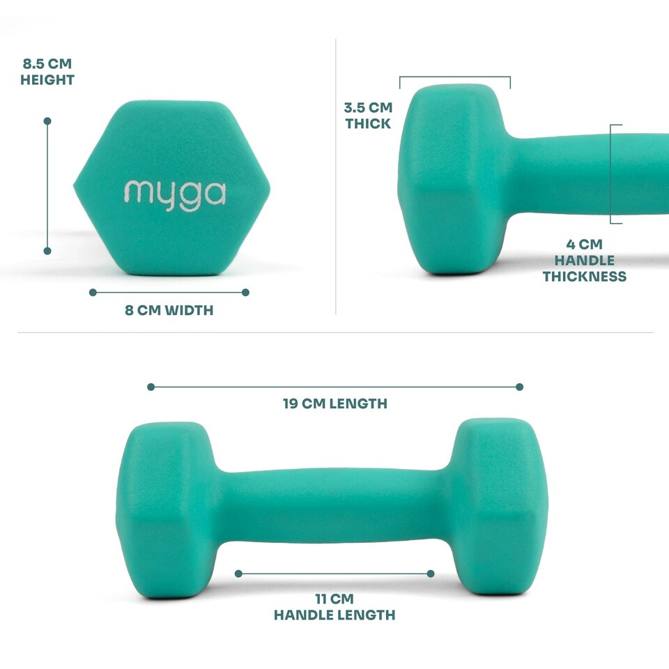 image 1 of Myga Dumbbell - 3KG -PAIR