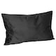 image 1 of Nicola Spring Rectangle Velvet Cushion - 60cm x 40cm - Black Black