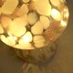 image 4 of LED Glass Mushroom Lamp - Coral Orange