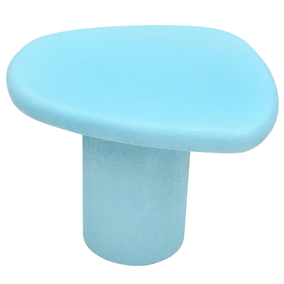 image 1 of Malda Mango Wooden Side Table Blue
