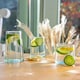 image 5 of Nicola Spring Merzouga Recycled Glass Tumblers - 200ml - Clear - Pack of 6 | Clear | Clear | 6