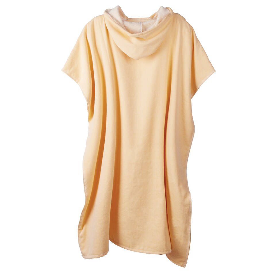 image 1 of Vinga Unisex Adult Tolo Terrycloth Hammam Poncho | Yellow | Yellow | One Size | 1