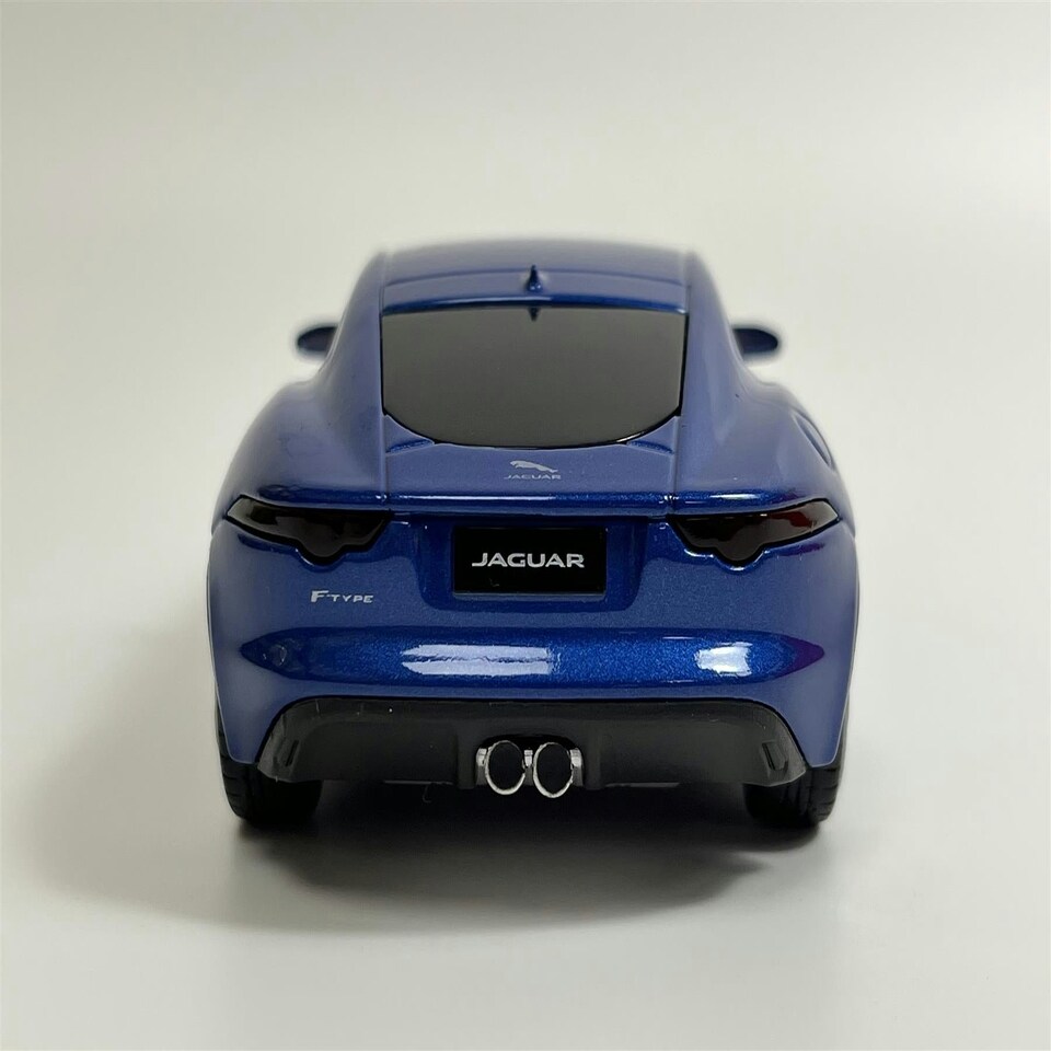 image 1 of Jaguar F Type Blue LHD 1:36 Scale Pull & Go Tayumo 36100031