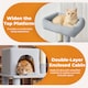 image 4 of Skylos 143cm Cat Tree Multilevel Scratching Post Plush Climbing Tower