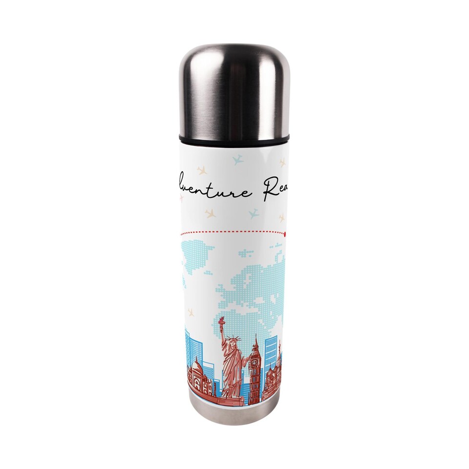 image 1 of Adventure Ready Large Reusable Thermal Flask