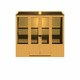 image 1 of Holme 7 x 2 Double Door Greenhouse - Timber - L61.8 x W209 x H200.7 cm