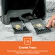 image 5 of GEEPAS Cordless Electric Kettle & 4 Slice Bread Toaster Kitchen Combo Set,Black