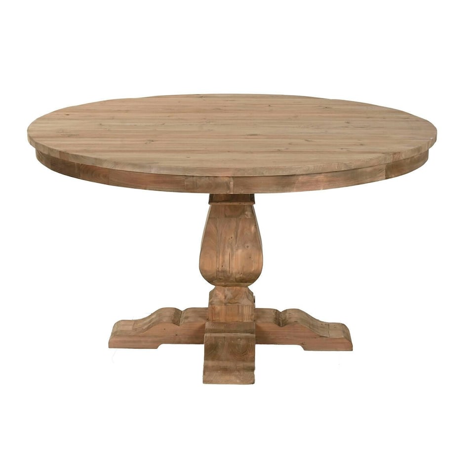 image 1 of Dining Table Home ESPRIT Recycled Wood Fir wood 140 x 140 x 76 cm N/A