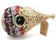 image 2 of Munja & Sari Teardrop Shaped Jute Bird Box Nester | Multi | 1
