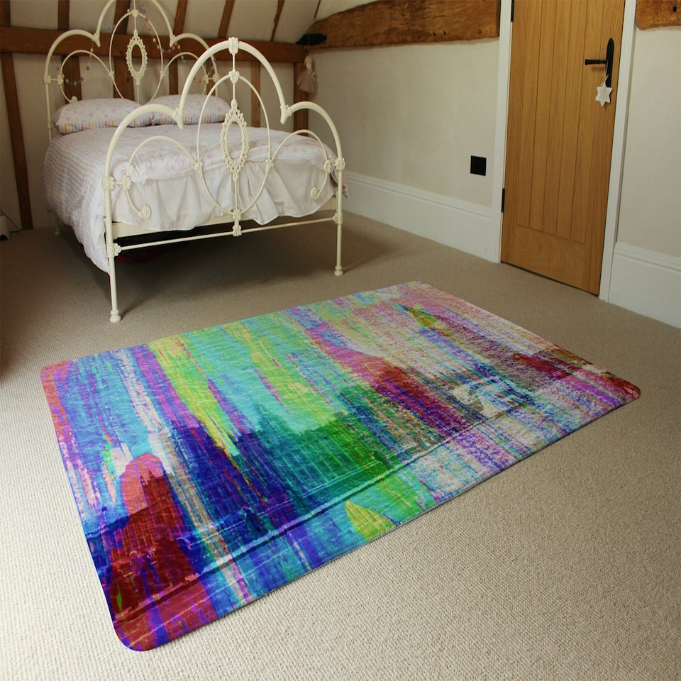 image 1 of Rainbow bridge (Rug) Multi | Medium: 80x150cm