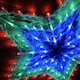image 5 of 50cm Multi Colour LED Window Star Light Up Indoor/Outdoor Christmas Decorations