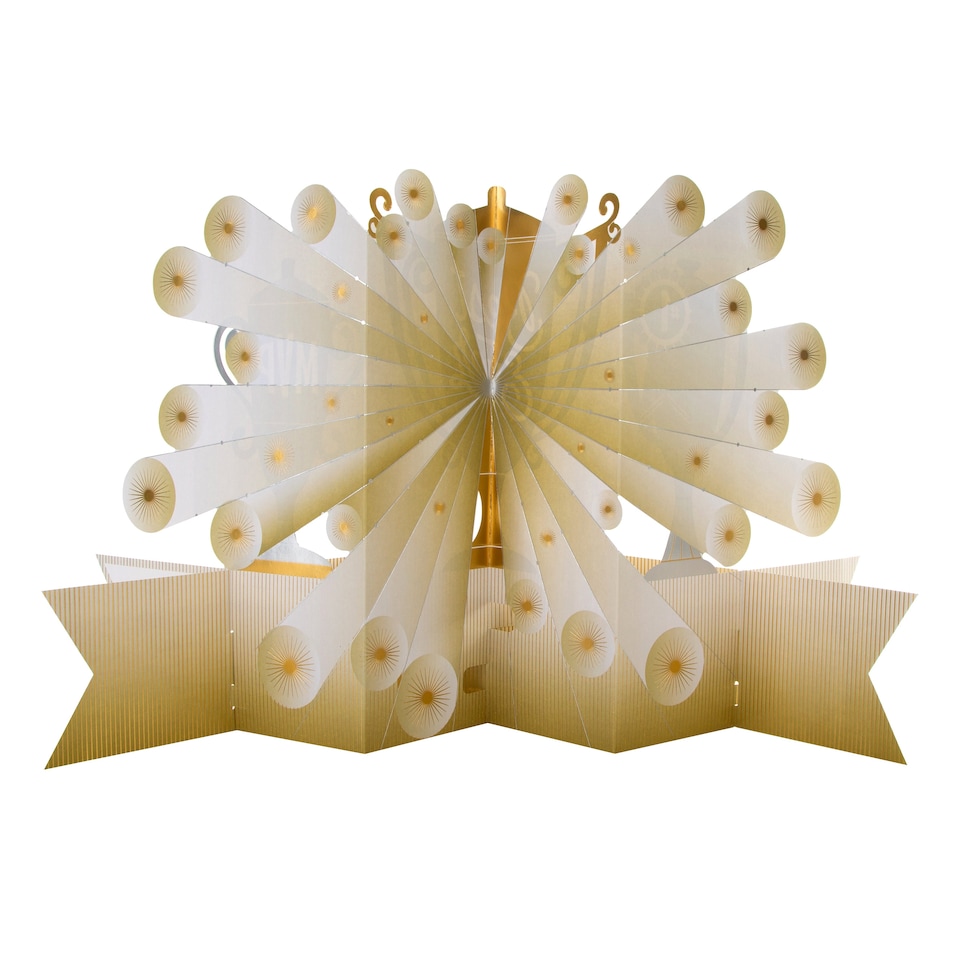 image 1 of Hallmark Jumbo Father's Day Card - 3D Pop-Up Trophy Design