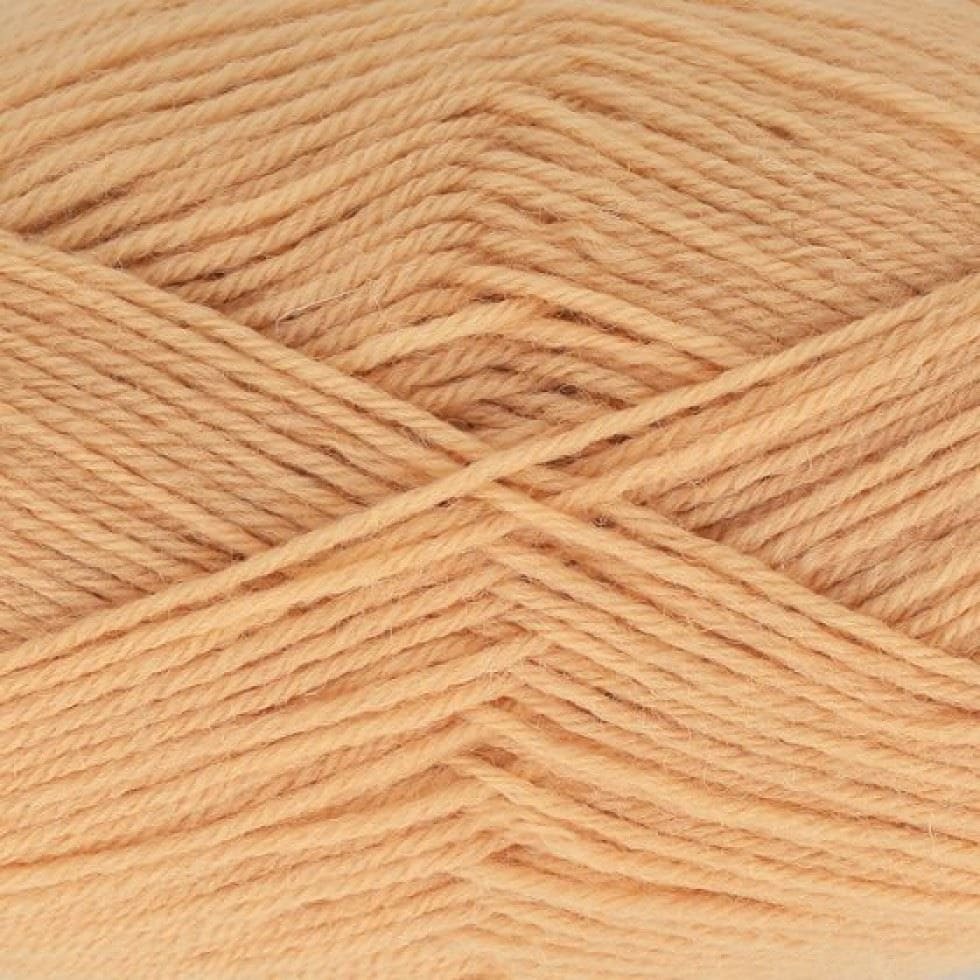 King Cole Beige Merino Blend 4 Ply Yarn Cone For Crochet, Knitting - per 500 gram ball