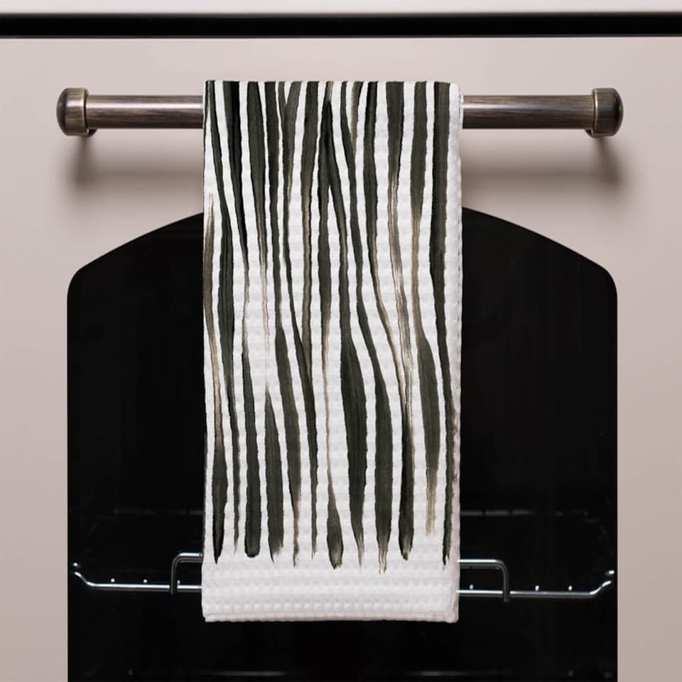 image 1 of Zebra Stripes (Kitchen Towel)