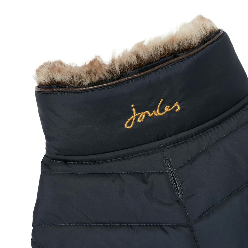 image 1 of Joules Cherington Dog Coat - Navy - S