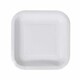 image 2 of Plate set Algon Disposable White Cardboard Squared 20 cm (10 Units) N/A