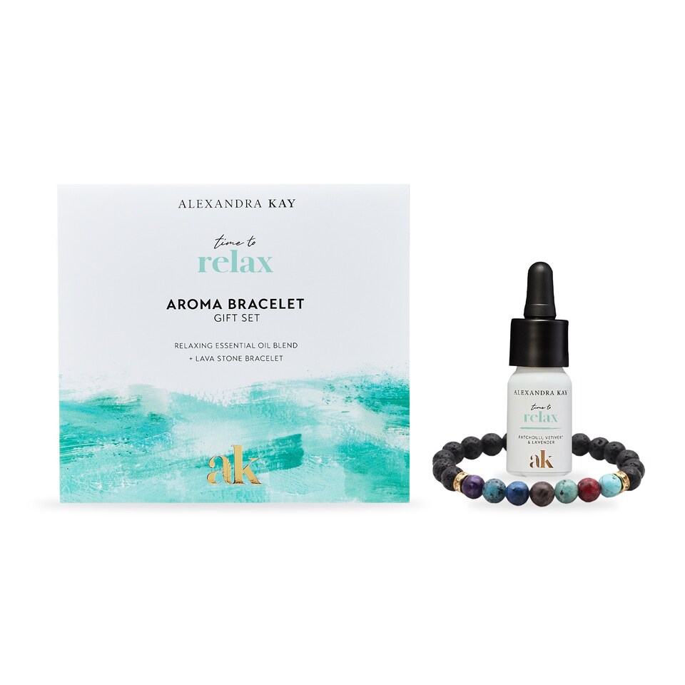 Green People Time to Relax Aroma Bracelet Oil Gift Set