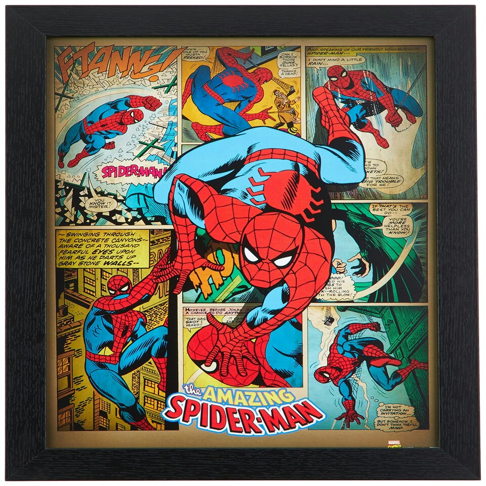 SPIDERMAN (RETRO) - MEMORABILIA RANGE - FP11585P
