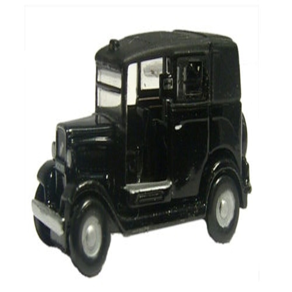 Oxford Diecast Austin Low Loader Taxi Black