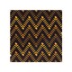 image 1 of Freehand Horizontal Zigzag Chevron Stripes Boho Chic Splash Back | White