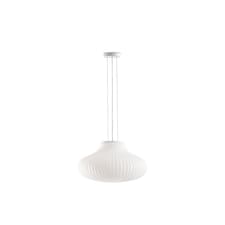 Isabelle 50cm Globe Pendant Ceiling Light Matt White