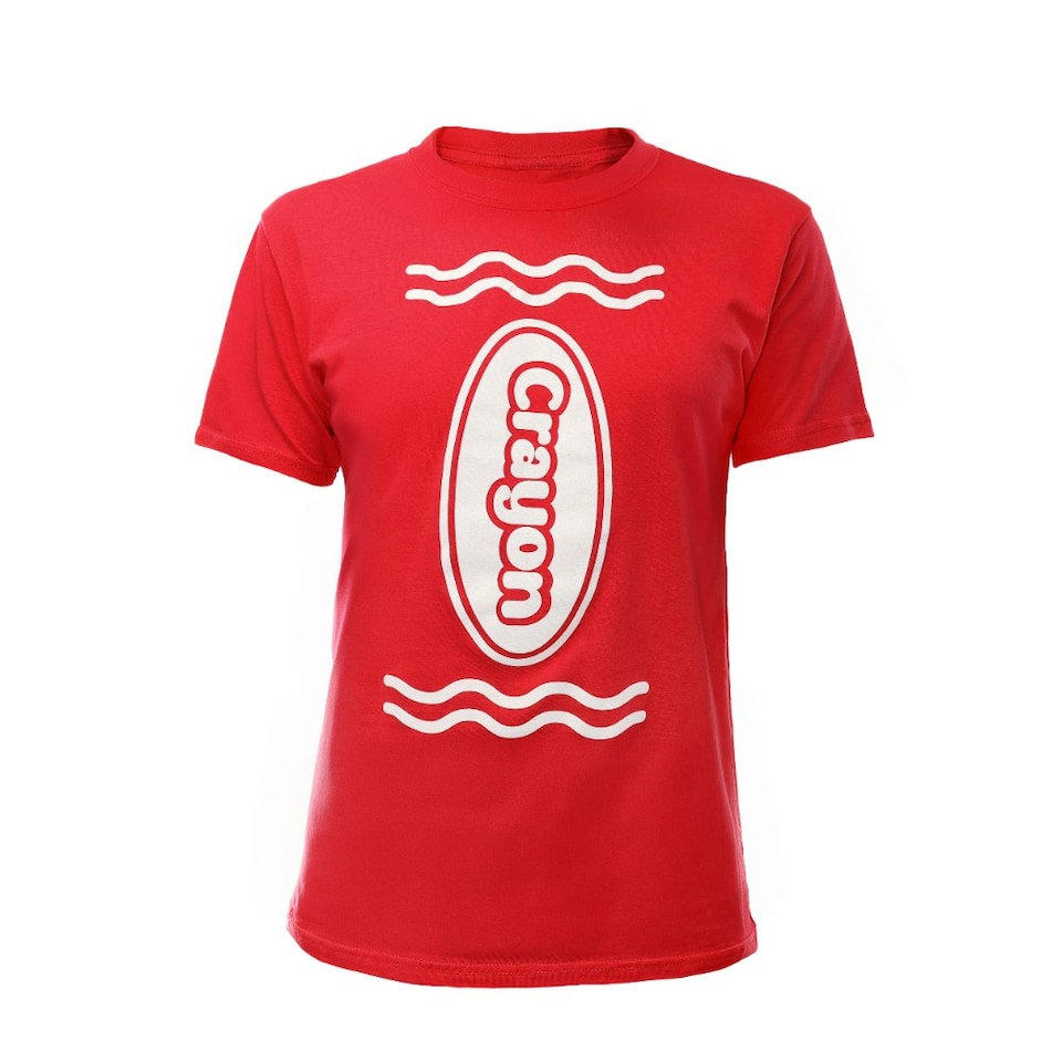 image 1 of Red Crayon T-Shirt Red | L