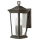 image 1 of Bromley 2 Light Outdoor Medium Wall Lantern Light Bronze IP44, E14