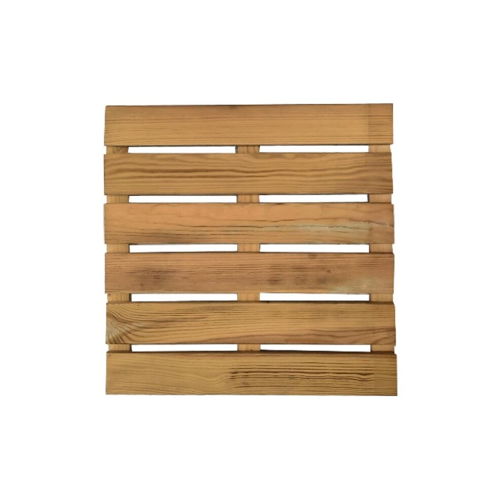 image 1 of Snowdon Timber Garden Treated Deck Tile (L) 40cm (W) 40cm (T) 35mm 25 Pack