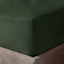 Velosso Microfibre Easy Care Fitted Sheet Green | Olive | Super King