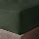 image 1 of Velosso Microfibre Easy Care Fitted Sheet Green | Olive | Super King