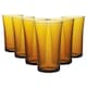 image 1 of Duralex Lys Highball Glasses - 280ml - Amber - Pack of Six Orange