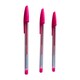 image 1 of Box of 50 Pink Ballpoint Pens Smooth Glide by Janrax