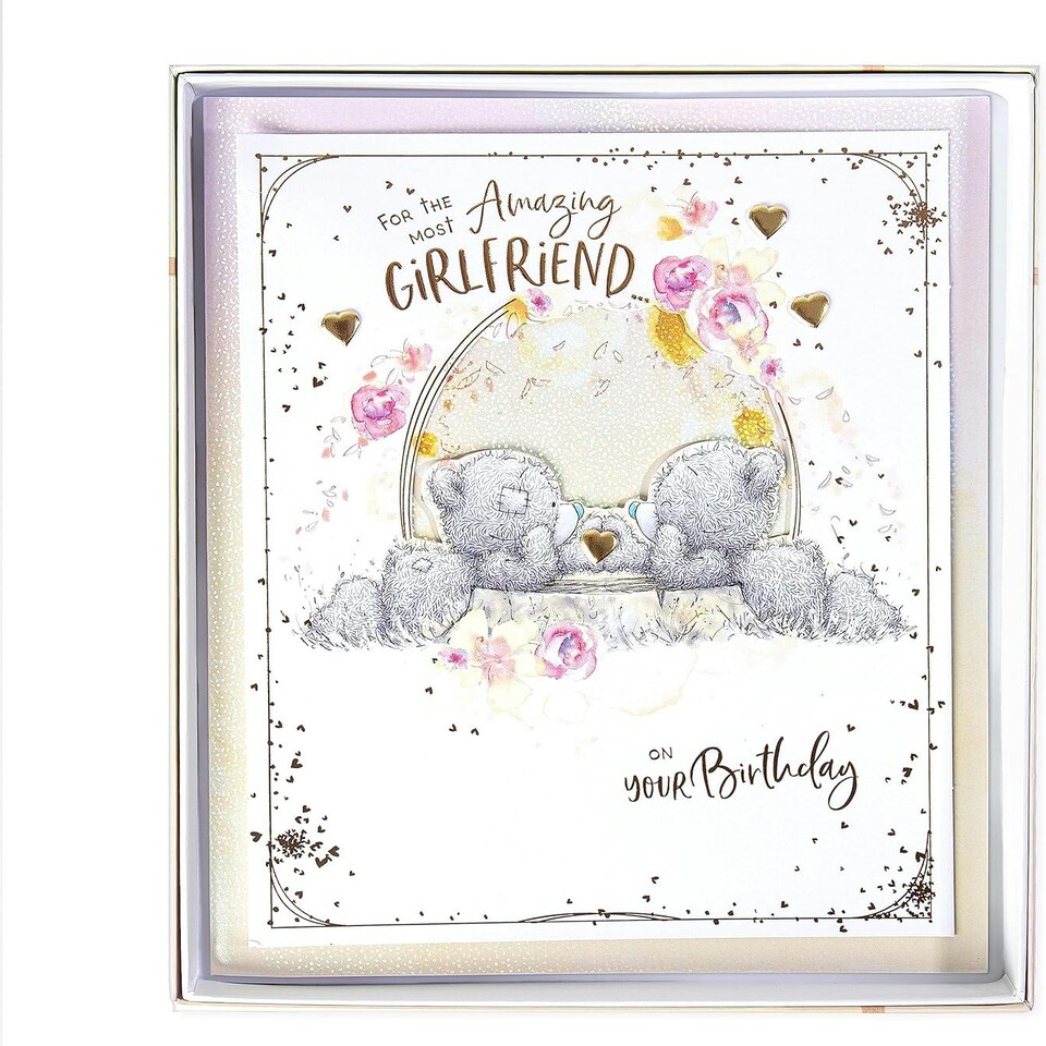 image 1 of Me To You Bear Amazing Girlfriend Boxed Birthday Card