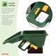 image 3 of Handheld Garden Lawn Grass Feed Seed Fertiliser Spreader Shaker