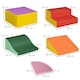 image 5 of HOMCOM 6 Piece Soft Play Equipment for Kids Climb and Crawl, Red