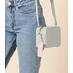 image 2 of Bagbase Boutique Key Clip - Soft Pink/Gold - One Size