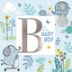 image 1 of B Is For Baby Boy New Arrival New Baby Congratulations Card