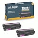 image 4 of 2x Compatible Brother TN241 Magenta Toner Cartridges Pink