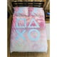 image 2 of Playstation Marble Duvet Cover Set - Pink/Blue/White - Double Pink | Double
