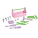image 1 of Green Toys Pink 15 Piece Tool Set, Made From 100% Recycled Plastic