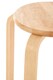 image 4 of Maison by Premier Rustic Tropical Hevea Wood Stacking Stool, Stackable Kitchen Stool For Breakfast, Durable Counter Stool