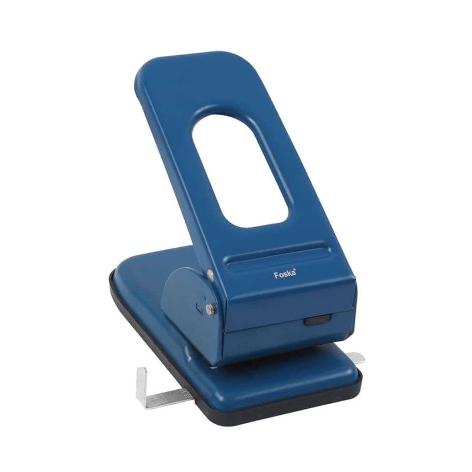 image 1 of Heavy Duty Two Hole Puncher with Measuring Guide