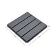 image 2 of Polydeck PVC Interlocking Decking Tiles - Grey | Grey | Pack of 36