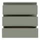 image 6 of Edmore 3 Drawer Chest in Sage Green