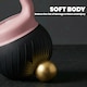 image 3 of SPORTNOW Soft Kettlebell, 12kg Kettle Bell with Anti-Slip Grip for Home Gym | Brown | Coffee | 12
